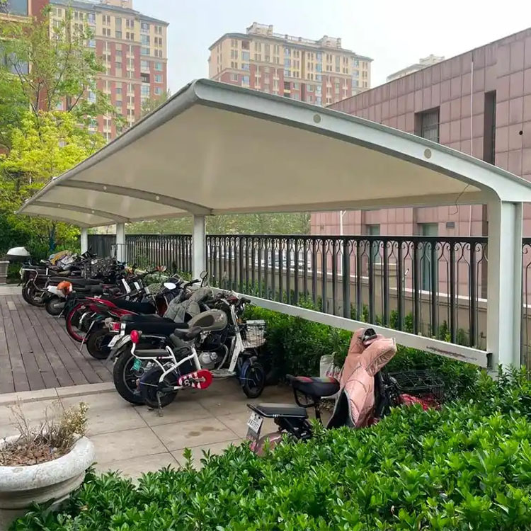 太湖县膜结构电动车棚